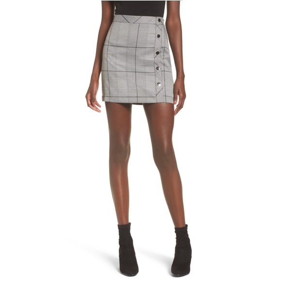J.O.A. Dresses & Skirts - JOA Button Front Mini Skirt